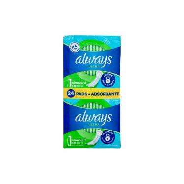 Always Ultra      24Pc Per Donna (Sanitary Pad) Standard Without Wings