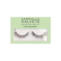 Gabriella Salvete False Eyelash Kit Light & Wispy 1Pc  Per Donna  (False Eyelashes)  