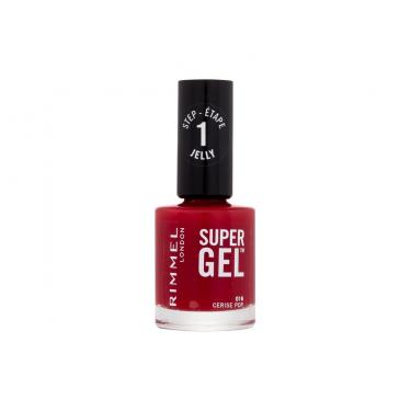 Rimmel London Super Gel 12Ml Step1   (Nail Polish) Per Donna  016 Cerise Pop