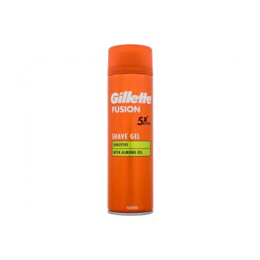 Gillette Fusion Sensitive Shave Gel 200Ml  Per Uomo  (Shaving Gel)  