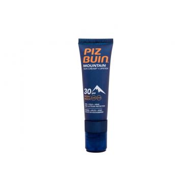 Piz Buin Mountain Sun Cream + Lipstick  20Ml   Spf30 Unisex (Crema Da Giorno)