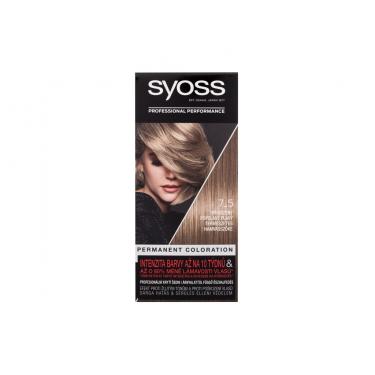 Syoss Permanent Coloration  50Ml  Per Donna  (Hair Color)  7-5 Natural Ashy Blond