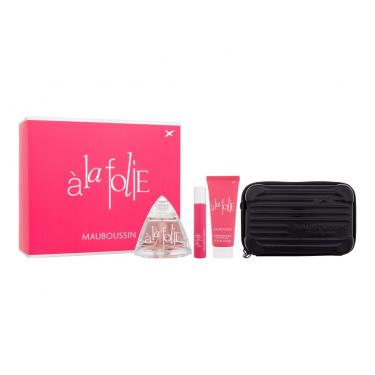 Mauboussin Á La Folie   Edp 100 Ml + Edp 20 Ml + Body Lotion 75 Ml Body Lotion 1D00000101 100Ml W (Eau De Parfum)