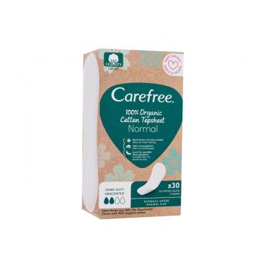 Carefree Organic Cotton      30Pc Per Donna (Pantyliner) Normal