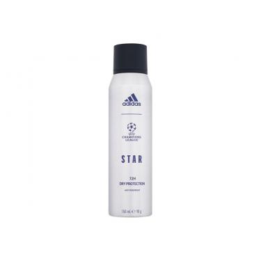 Adidas Uefa Champions League  72H    150Ml Per Uomo (Antiperspirant) Star