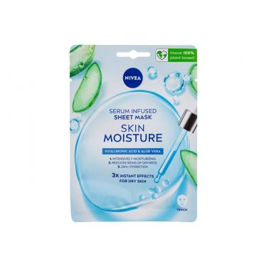 Nivea Skin Moisture      1Pc Per Donna (Face Mask) Serum Infused Sheet Mask