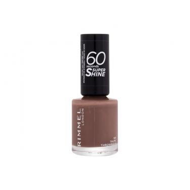 Rimmel London 60 Seconds Super Shine 8Ml  Per Donna  (Nail Polish)  101 Taupe Throwback