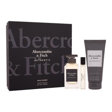 Abercrombie & Fitch Authentic  100Ml Edt 100 Ml + Edt 15 Ml + Shower Gel 200 Ml Per Uomo  Shower Gel(Eau De Toilette)  