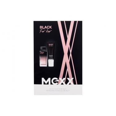 Mexx Black  30Ml Edt 30 Ml + Shower Gel 50 Ml Per Donna  Shower Gel(Eau De Toilette)  