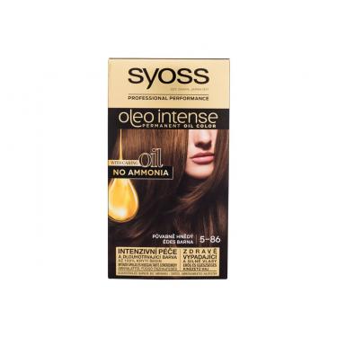 Syoss Oleo Intense Permanent Oil Color 50Ml  Per Donna  (Hair Color)  5-86 Sweet Brown