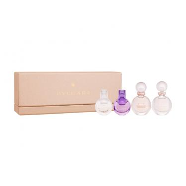 Bvlgari Discovery Set    EDT Omnia Amethyste 5 ml + EDT Omnia Crystalline 5 ml + EDT Rose Goldea Blossom Delight 5 ml + EDP Rose Goldea Blossom Delight 5 ml Eau de Parfum  5ml(Eau de Toilette) Per Donna
