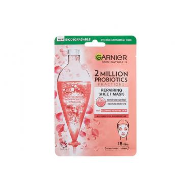 Garnier Skin Naturals 2 Million Probiotics Repairing Sheet Mask  1Pc    Per Donna (Mascherina)