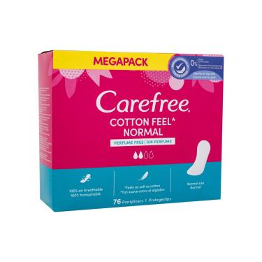 Carefree Cotton Feel      76Pc Per Donna (Pantyliner) Normal