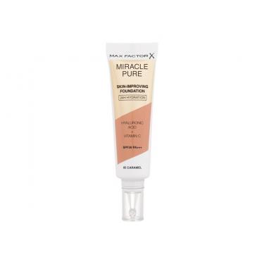 Max Factor Miracle Pure Skin-Improving Foundation 30Ml  Per Donna  (Makeup) SPF30 85 Caramel