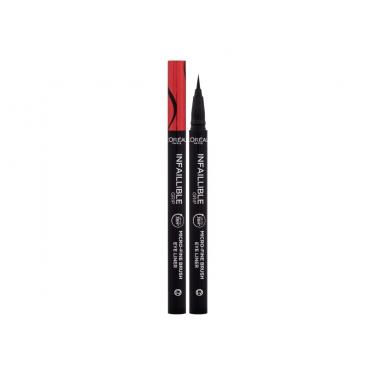 L'Oréal Paris Infaillible Grip 36H Micro-Fine Brush Eye Liner  0,4G 01 Obsidian Black   Per Donna (Linea Degli Occhi)