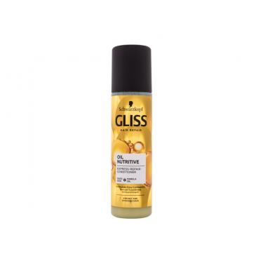 Schwarzkopf Gliss Kur Oil Nutritive Express-Repair-Conditioner  200Ml    Per Donna (Condizionatore)