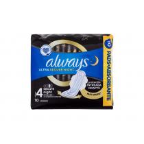 Always Ultra      10Pc Per Donna (Sanitary Pad) Secure Night