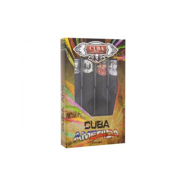Cuba America    EDT Black 35 ml + EDT Green 35 ml + EDT Brown 35 ml + EDT Grey 35 ml   4x35ml(Eau de Toilette) Per Uomo