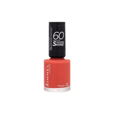 Rimmel London 60 Seconds Super Shine 8Ml  Per Donna  (Nail Polish)  404 Ora-Ngy Vibe