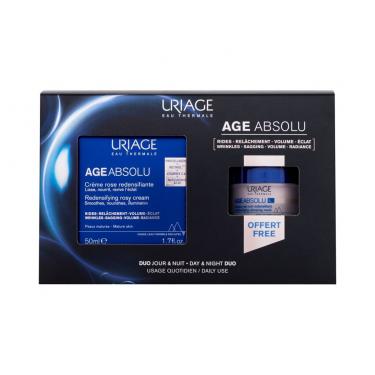 Uriage Age Absolu Day & Night Duo 50Ml Age Absolu Redensifying Rosy Cream 50 Ml + Age Absolu Redensifying Sleeping Mask 15 Ml Per Donna  Face Mask(Day Cream)  