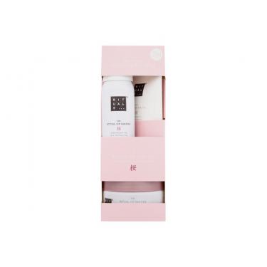 Rituals The Ritual Of Sakura   Shower Foam 50 Ml + Body Cream 70 Ml + Body Peeling 125 G Body Peeling 1E00000101 50Ml W (Shower Foam) 3 Renewing Bestsellers