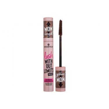 Essence Lash Without Limits Extreme Lengthening & Volume Mascara 13Ml  Per Donna  (Mascara)  02 Brown