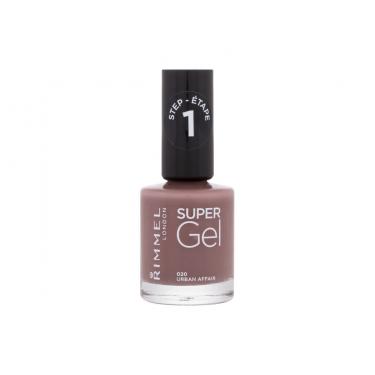 Rimmel London Super Gel Step1  12Ml 020 Urban Affair   Per Donna (Smalto Per Unghie)