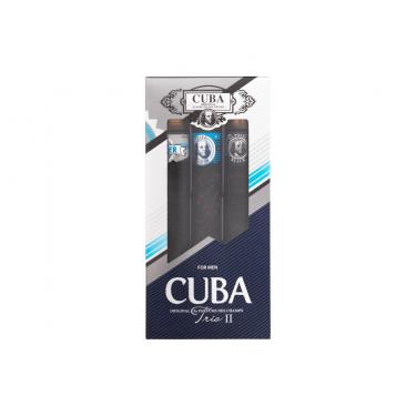 Cuba Trio II   EDT Winner 35 ml + EDT Shadow 35 ml + EDT Prestige Black 35 ml Eau de Toilette  35ml(Eau de Toilette) Per Uomo