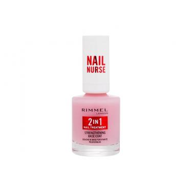 Rimmel London Nail Nurse      12Ml Per Donna (Nail Polish) 2In1 Strenghtening Base Coat