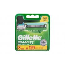 Gillette Mach3      8Pc Per Uomo (Replacement Blade) Sensitive