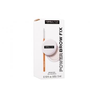 Revolution Relove Power Brow Fix  3Ml    Per Donna (Gel Per Sopracciglia E Pomata Per Sopracciglia)