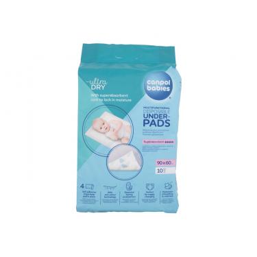 Canpol Babies Ultra Dry Multifunctional Disposable Underpads 10Pc  Per Donna  (Changing Pad)  