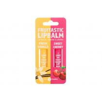 2K Fruitastic  Lip Balm 4,2 G + Lip Balm 4,2 G Sweet Cherry 4,2G Fresh Vanilla   Per Donna (Balsamo Per Le Labbra)