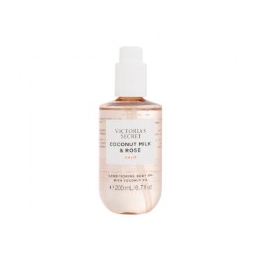 Victoria´s Secret Coconut Milk & Rose Calm Conditioning Body Oil      200ml(Body Oil) Per Donna