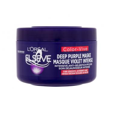 Loreal Paris Elseve Color-Vive      250Ml Per Donna (Hair Mask) Deep Purple Mask