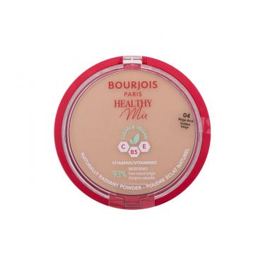 Bourjois Paris Healthy Mix Clean & Vegan Naturally Radiant Powder 10G  Per Donna  (Powder)  04 Golden Beige