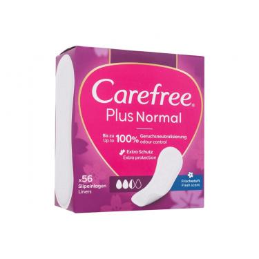 Carefree Plus      56Pc Per Donna (Pantyliner) Normal Fresh Scent