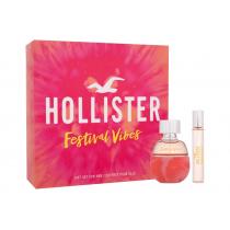 Hollister Festival Vibes 50Ml Edp 50 Ml + Edp 15 Ml Per Donna  (Eau De Parfum)  