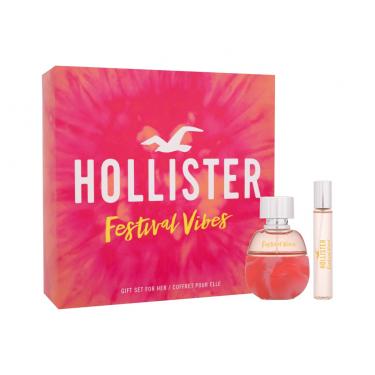 Hollister Festival Vibes 50Ml Edp 50 Ml + Edp 15 Ml Per Donna  (Eau De Parfum)  