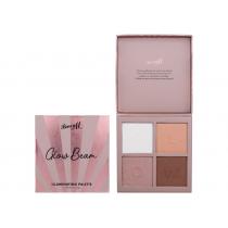 Barry M Glow Beam Illuminating Palette 16G  Per Donna  (Brightener)  