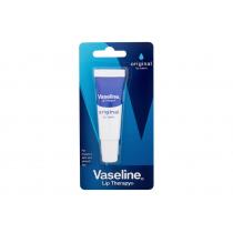 Vaseline Lip Therapy Original Lip Balm Tube 10G  Per Donna  (Lip Balm)  