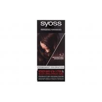 Syoss Permanent Coloration  50Ml  Per Donna  (Hair Color)  4-2 Mahogany Brown