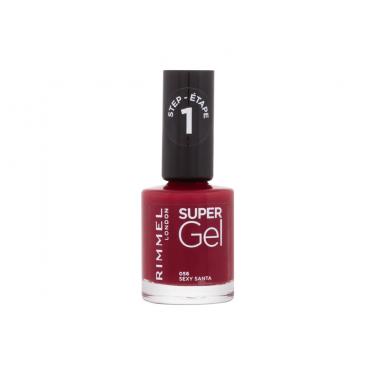 Rimmel London Super Gel Step1  12Ml 056 Sexy Santa   Per Donna (Smalto Per Unghie)