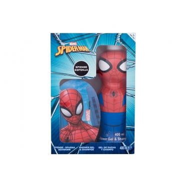 Marvel Spiderman Set 400Ml Shower Gel & Shampoo 2In1 400 Ml + Sponge K  Bathroom Accessory(Shower Gel)  