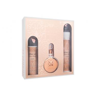 Lattafa Fakhar Lattafa    EDP 100 ml + Deodorant 200 ml + Air Freshener 300 ml Housing Spray and Diffuser  100ml(Eau de Parfum) Per Donna