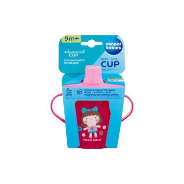 Canpol Babies Toys Non-Spill Cup 250Ml  K  (Cup) Pink 9m+ 