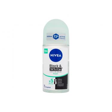 Nivea Black & White Invisible  72H    50Ml Per Donna (Antiperspirant) Fresh