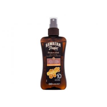 Hawaiian Tropic Protective  Spf10    200Ml Unisex (Sun Body Lotion) Dry Spray Oil