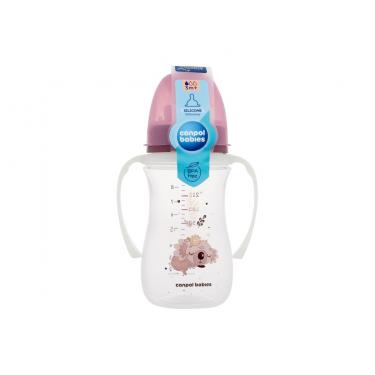 Canpol Babies Sleepy Koala Easy Start Anti-Colic Bottle 240Ml  K  (Baby Bottle) Pink 3m+ 