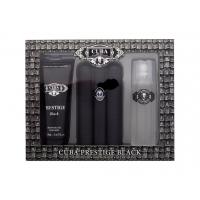 Cuba Prestige Black 90Ml Edt 90 Ml + Shower Gel 200 Ml + Aftershave Watter 100 Ml Per Uomo  (Eau De Toilette)  